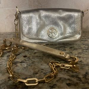 Tory Burch Gold Evening Bag
